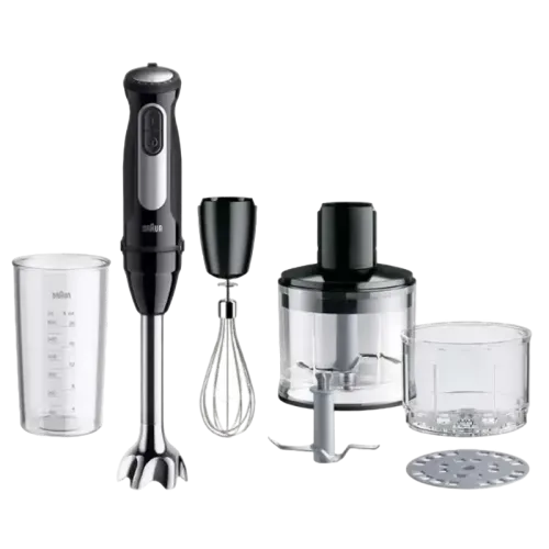 Погружной блендер Braun MultiQuick 5 Pro MQ 55254 M 1000 Вт 25 скоростей Черный