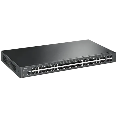 Сетевой коммутатор TP-Link TL-SG3452X 48x Gigabit, 4x SFP+, черный Сетевой коммутатор TP-Link TL-SG3452X 48x Gigabit, 4x SFP+, черный