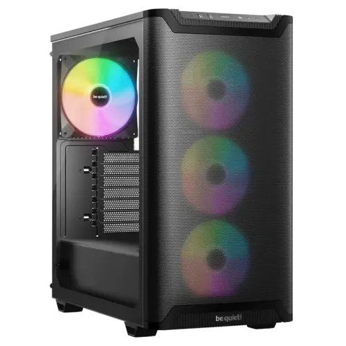 Корпус для ПК be quiet! PURE BASE 501 LX Midi-Tower сталь и ABS пластик, чёрный, без БП Корпус для ПК be quiet! PURE BASE 501 LX Midi-Tower сталь и ABS пластик, чёрный, без БП