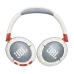 Детские беспроводные наушники JBL JR470NC с шумоподавлением, белые/серые Детские беспроводные наушники JBL JR470NC с шумоподавлением, белые/серые