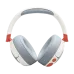 Детские беспроводные наушники JBL JR470NC с шумоподавлением, белые/серые Детские беспроводные наушники JBL JR470NC с шумоподавлением, белые/серые