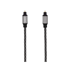 Оптический аудиокабель Avinity Toslink - Toslink, 3 м, тканевая оплётка