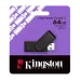 USB-флешка Kingston DataTraveler Exodia S 64 ГБ USB 3.2 Черная