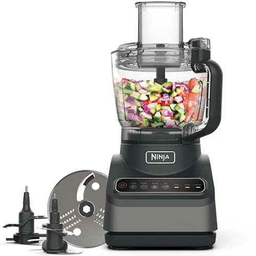 Кухонный комбайн Ninja BN650EU 850 Вт 2,1 л Нержавеющая сталь Кухонный комбайн Ninja BN650EU 850 Вт 2,1 л Нержавеющая сталь