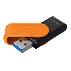 USB-накопитель Kingston DataTraveler Exodia S 256 ГБ, USB 3.2, USB Type-A, черный/оранжевый