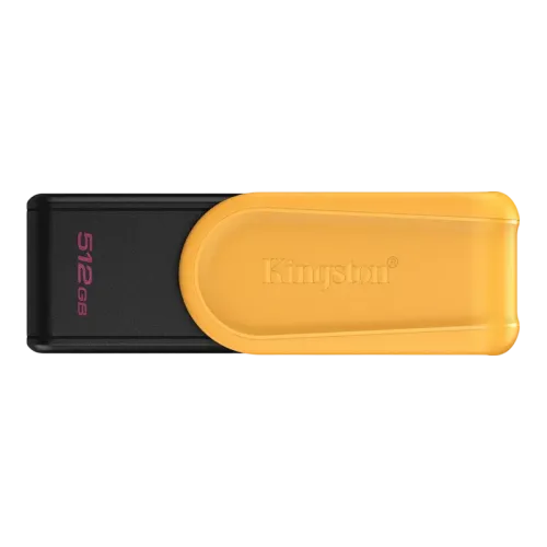 USB-флешка Kingston DataTraveler Exodia S 512 ГБ USB 3.2, черно-желтая USB-флешка Kingston DataTraveler Exodia S 512 ГБ USB 3.2, черно-желтая