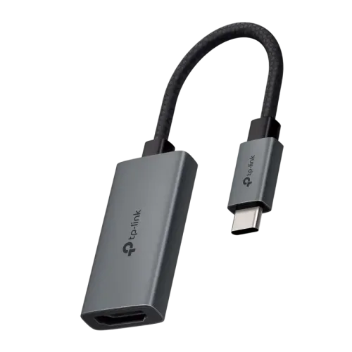 Адаптер TP-Link UA520C USB Type-C - HDMI, 10 см, серый Адаптер TP-Link UA520C USB Type-C - HDMI, 10 см, серый
