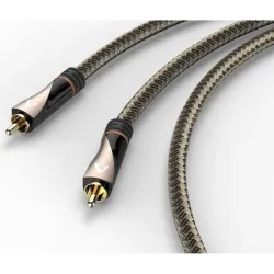 Цифровой коаксиальный аудиокабель Avinity RCA - RCA, 2 м, позолоченные штекеры, тканевая оплётка