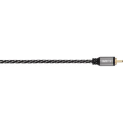 Кабель для сабвуфера Avinity RCA с адаптером 2 RCA, 5 м, тканевая оплётка