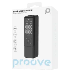 Автомобильный компрессор Proove Pump Assistant Mini 85 Вт, 3,5 бар, чёрный