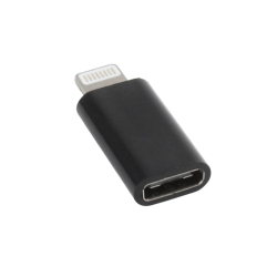 Аудиоадаптер Cablexpert A-USB-CF8PM-01 Lightning на USB Type-C, чёрный Аудиоадаптер Cablexpert A-USB-CF8PM-01 Lightning на USB Type-C, чёрный
