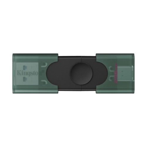 USB-накопитель Kingston DataTraveler Duo 256 ГБ USB 3.2 Gen 1, черный/бирюзовый USB-накопитель Kingston DataTraveler Duo 256 ГБ USB 3.2 Gen 1, черный/бирюзовый
