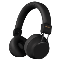 Беспроводные наушники SVEN AP-B710MV, Bluetooth 5.4, IPX4, до 90 часов работы, чёрные Беспроводные наушники SVEN AP-B710MV, Bluetooth 5.4, IPX4, до 90 часов работы, чёрные
