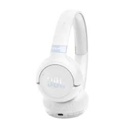 Беспроводные наушники JBL Tune 680NC Bluetooth 6.0 с шумоподавлением, белые