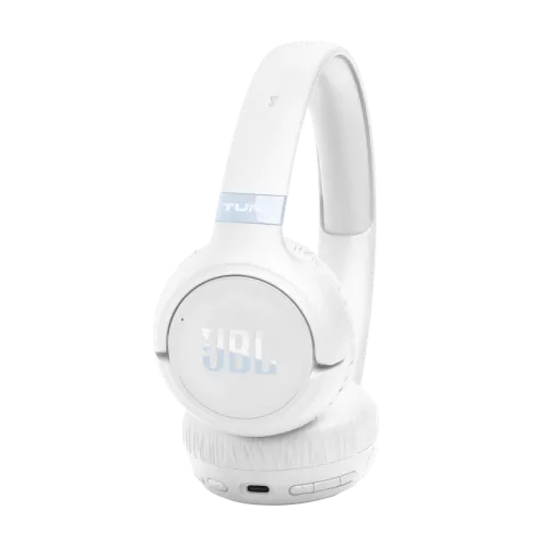 Беспроводные наушники JBL Tune 680NC Bluetooth 6.0 с шумоподавлением, белые Беспроводные наушники JBL Tune 680NC Bluetooth 6.0 с шумоподавлением, белые