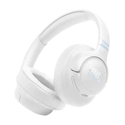 Беспроводные наушники JBL Tune 780NC Bluetooth 6.0 с шумоподавлением, белые