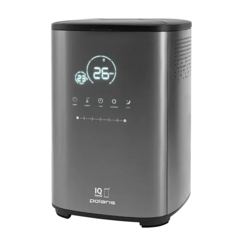 Увлажнитель воздуха Polaris PUH 0205, 4,5 л, 550 мл/ч, Wi-Fi IQ Home, серый