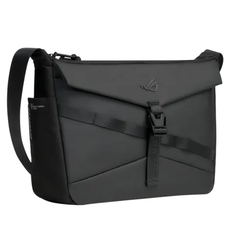Сумка через плечо ASUS ROG Archer Messenger 14 для ноутбука 14", чёрная Сумка через плечо ASUS ROG Archer Messenger 14 для ноутбука 14", чёрная