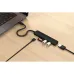 USB-C хаб Satechi Slim Multiport 6-in-1, HDMI, USB 10 Гбит/с, PD 100 Вт, черный USB-C хаб Satechi Slim Multiport 6-in-1, HDMI, USB 10 Гбит/с, PD 100 Вт, черный