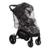 Прогулочная коляска Caretero Agil Black, от рождения до 22 кг, чёрная