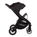 Прогулочная коляска Caretero Agil Black, от рождения до 22 кг, чёрная