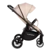Прогулочная коляска Caretero Agil Latte, бежевая, от рождения до 22 кг Прогулочная коляска Caretero Agil Latte, бежевая, от рождения до 22 кг