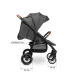 Коляска прогулочная для детей Caretero ELMA DARK GREY Коляска прогулочная для детей Caretero ELMA DARK GREY