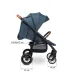 Коляска детская Caretero Elma, синяя, 0+, до 22 кг