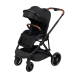 Коляска детская Caretero Ratio, чёрная, 0+, до 22 кг Коляска детская Caretero Ratio, чёрная, 0+, до 22 кг