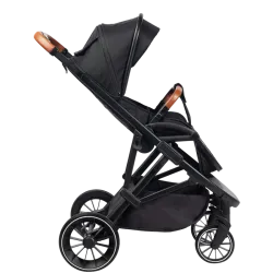 Коляска детская Caretero Ratio, чёрная, 0+, до 22 кг Коляска детская Caretero Ratio, чёрная, 0+, до 22 кг