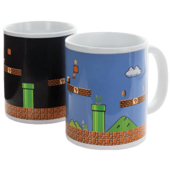 Кружка Paladone Super Mario Heat Change Mug 300 мл, термочувствительная