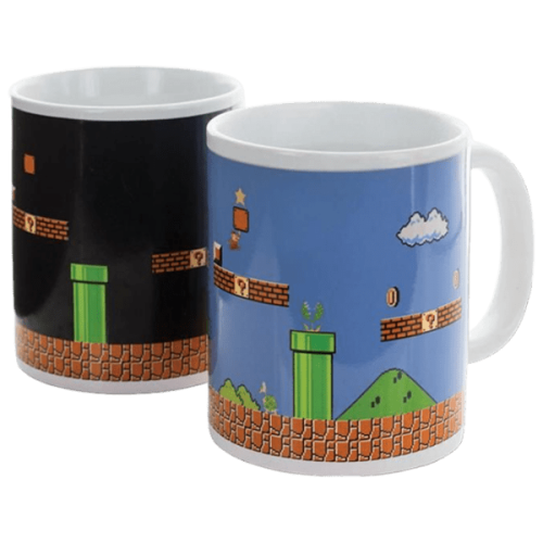 Кружка Paladone Super Mario Heat Change Mug 300 мл, термочувствительная