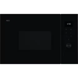 Встраиваемая микроволновая печь AEG OS5MG20EB 20 л, 800 Вт, с грилем, чёрная