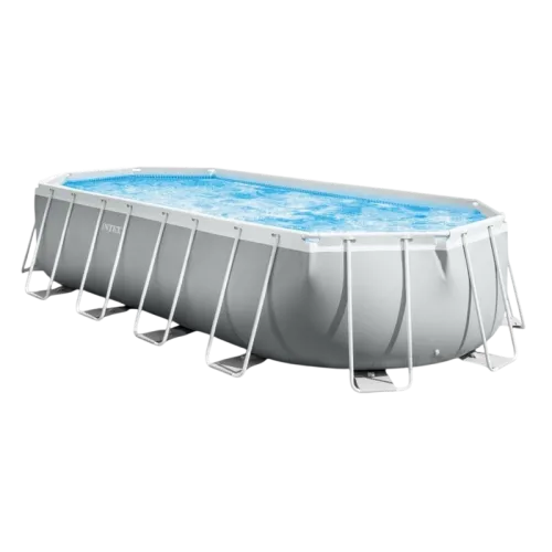 Каркасный бассейн Intex Prism Frame 26796, 503 x 274 x 122 см, 13365 л, светло-серый