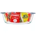 Стеклянная форма для выпечки Pyrex 208B100 AirFryer, круглая, 26 см