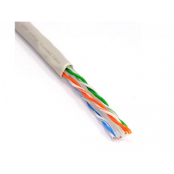 Сетевой кабель APC Electronic UTP Cat.5e, CCA, 305 м, серый, 0,50 мм