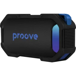 Портативная колонка Proove Black Rock 10 Вт, IPX7, чёрно-синяя