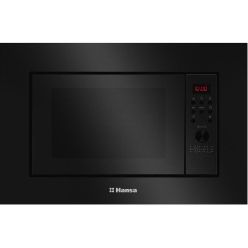 Встраиваемая микроволновая печь Hansa AMGB20E2GB 20 л, кварцевый гриль, чёрная Встраиваемая микроволновая печь Hansa AMGB20E2GB 20 л, кварцевый гриль, чёрная