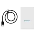 Автомобильный держатель с беспроводной зарядкой Proove Graphite Circle Qi2, чёрный