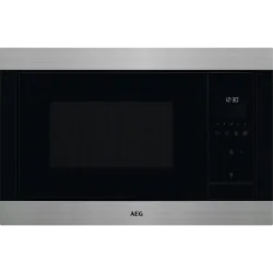 Встраиваемая микроволновая печь AEG TMS5G25IEM 25 л, 900 Вт, кварцевый гриль, чёрная