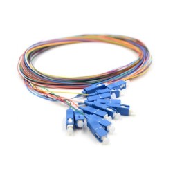Оптический пигтейл Bundle FO1029 SC Multimode 62.5/125, 12 волокон, со спиральной обмоткой