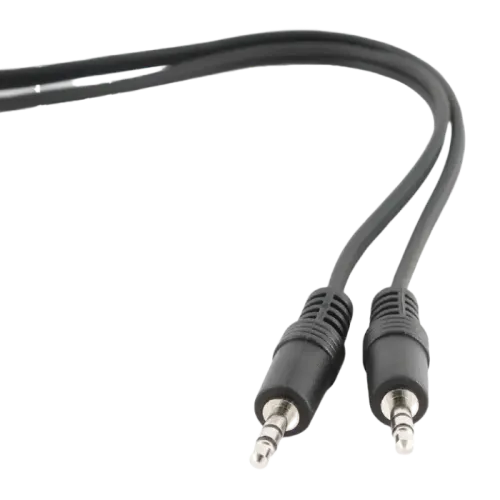 Аудиокабель Cablexpert CCA-404, 1.2 м, аналоговый, чёрный