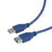 USB-удлинитель Cablexpert CCP-USB3-AMAF-6, USB 3.0 Type-A, 1.8 м, синий USB-удлинитель Cablexpert CCP-USB3-AMAF-6, USB 3.0 Type-A, 1.8 м, синий