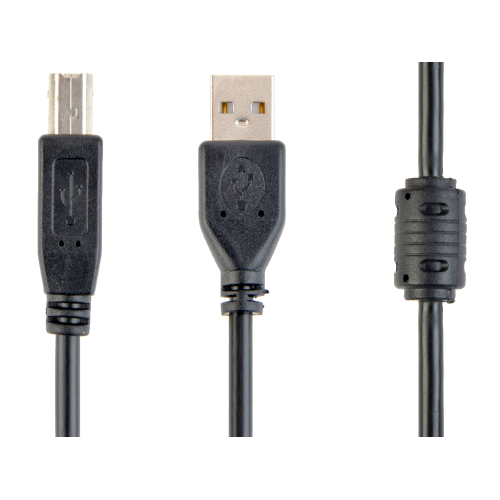 Кабель USB 3.0 Cablexpert AM/BM, 3 м, чёрный