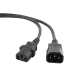 Кабель питания Cablexpert PC-189-VDE-3M, IEC C14 - C13, 3 м, 10 А, чёрный