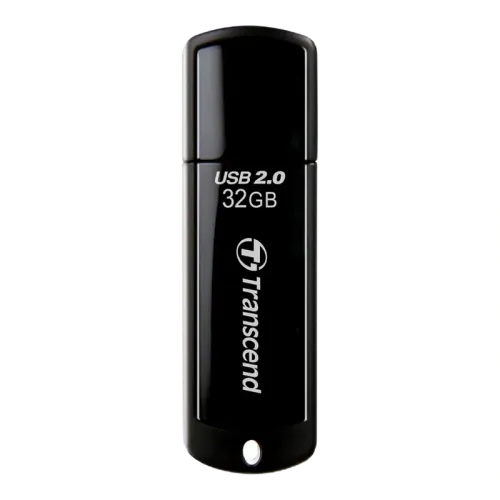 USB-флеш-накопитель Transcend JetFlash 350 32 ГБ USB 2.0, черный