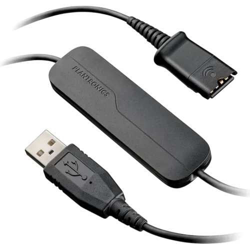 USB-адаптер Plantronics DA40, QD-USB, черный USB-адаптер Plantronics DA40, QD-USB, черный