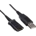 USB-адаптер Plantronics DA40, QD-USB, черный USB-адаптер Plantronics DA40, QD-USB, черный