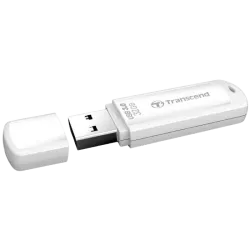 USB-флеш-накопитель Transcend JetFlash 730 32 ГБ USB 3.1, белый