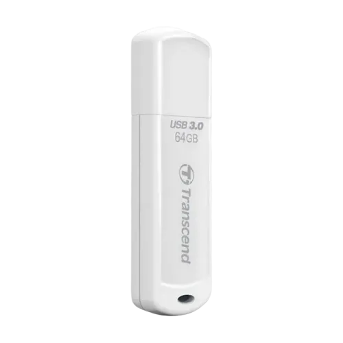 USB-флешка Transcend JetFlash 730 64 ГБ USB 3.1 Белая USB-флешка Transcend JetFlash 730 64 ГБ USB 3.1 Белая